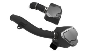 BMW M3 Performance Air Intake - Left + Right - AEM Induction - Cold Air Intake System, Roto-molded Plastic Tubes, Dryflow Filter, Powder-Coated Heatshields - `15-`20